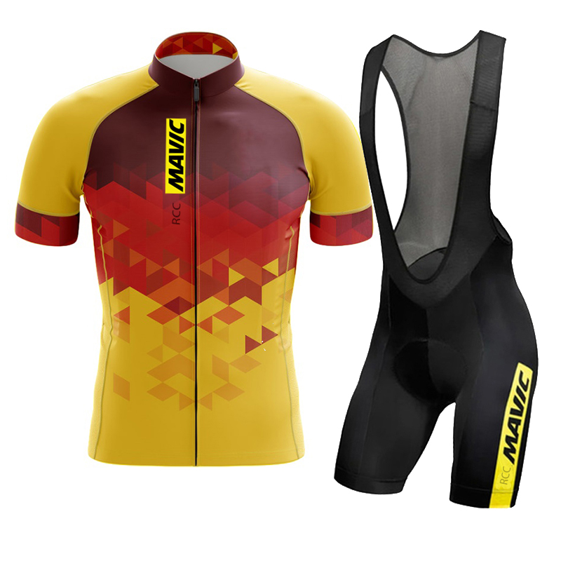 Cycling Gear Clothing - Mavic-conjunto de ciclismo masculino, roupas de