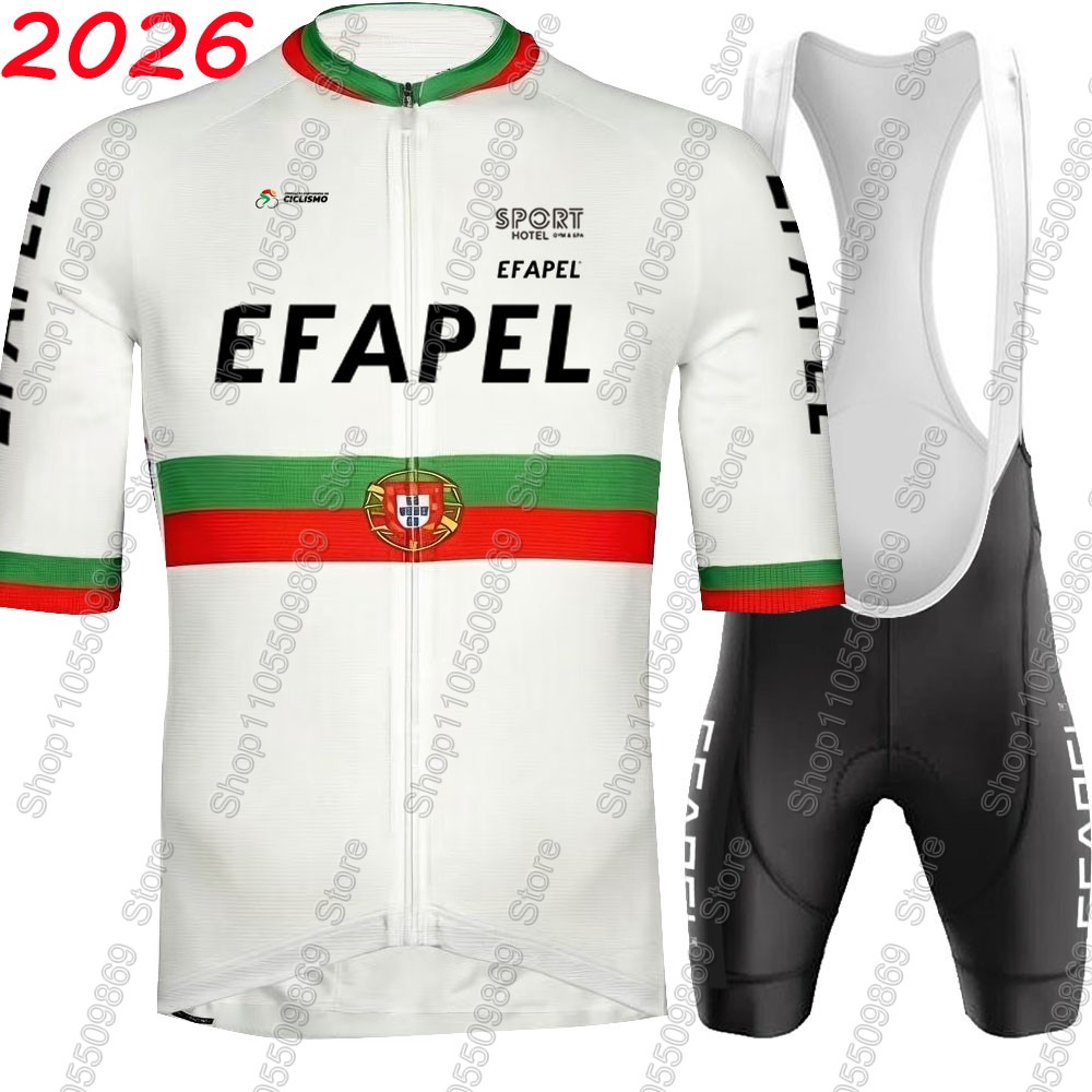 Cycling Gear Clothing - Conjunto de Ciclismo Efapel Portugal 2026:
