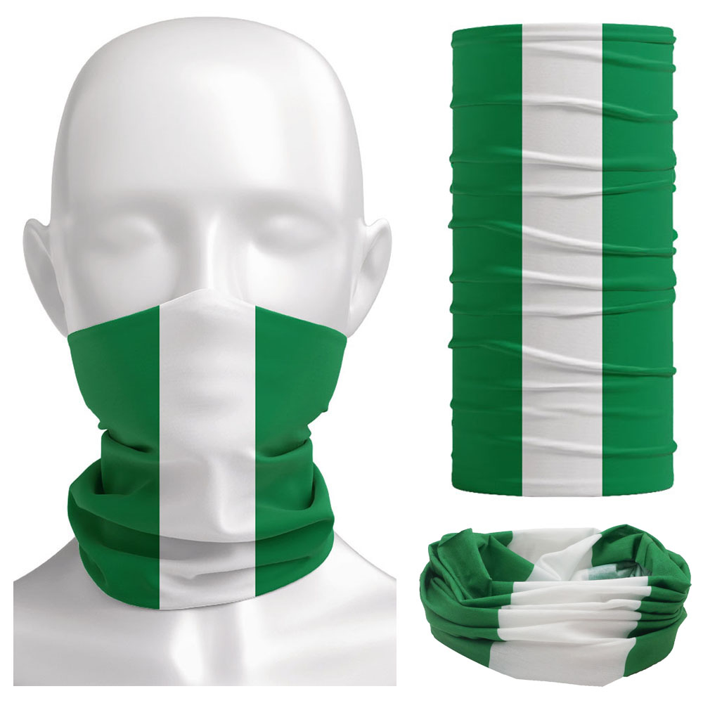 Cycling Gear For Men - Bandanna da bandeira da Nigéria feminina