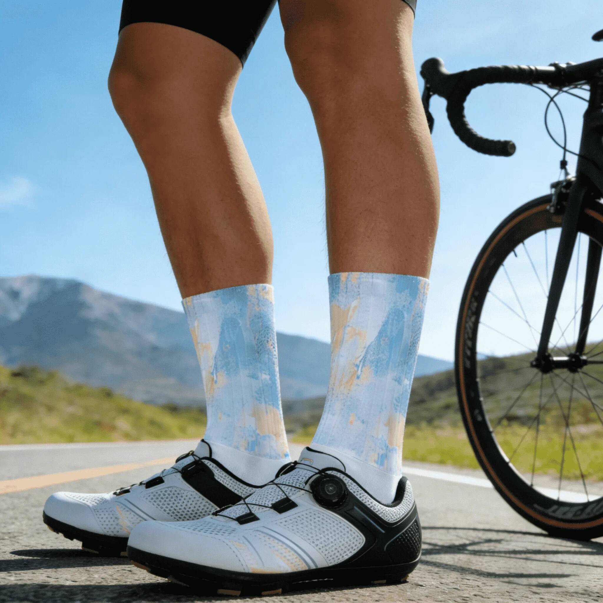 Meias de Ciclismo Profissionai - Cycling Gear For Men avaliação e preço