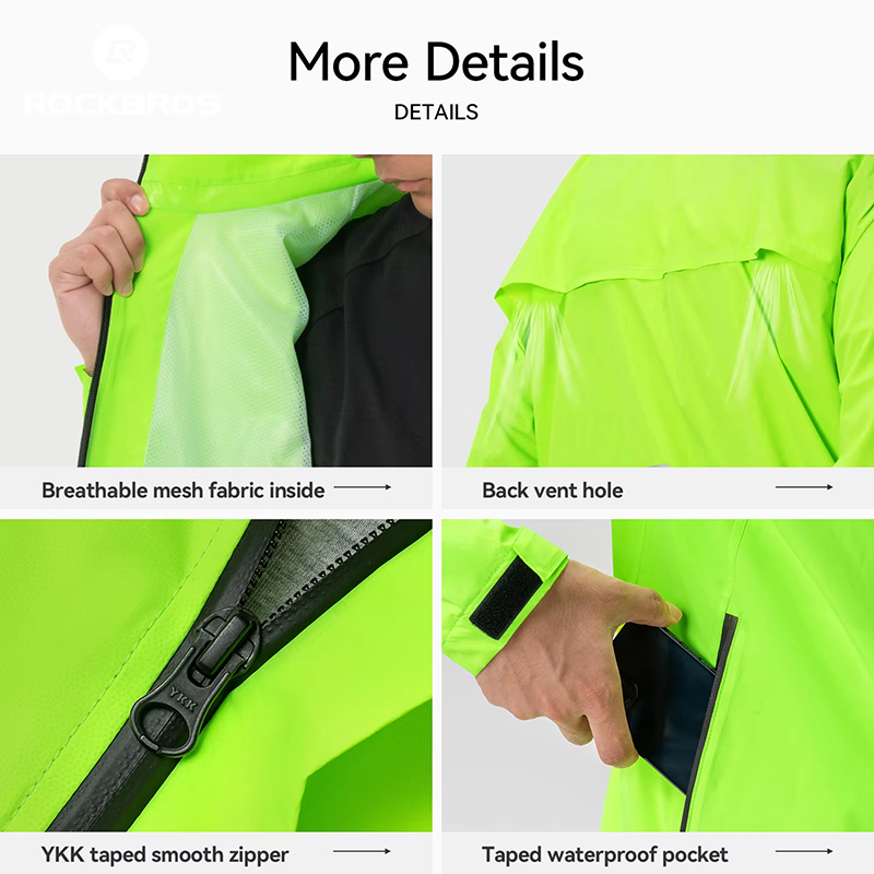 Capa de Chuva ROCKBROS para Ci - Cycling Gear Women Sale avaliação e preço