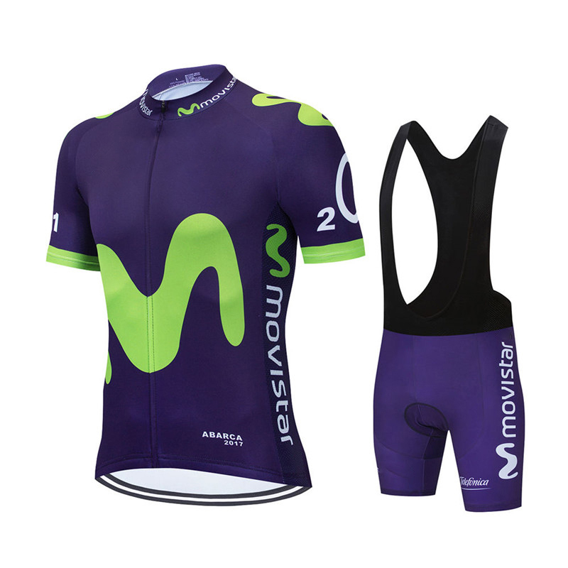 Novo verão movistar equipe con - Cycling Gear Clothing avaliação e preço