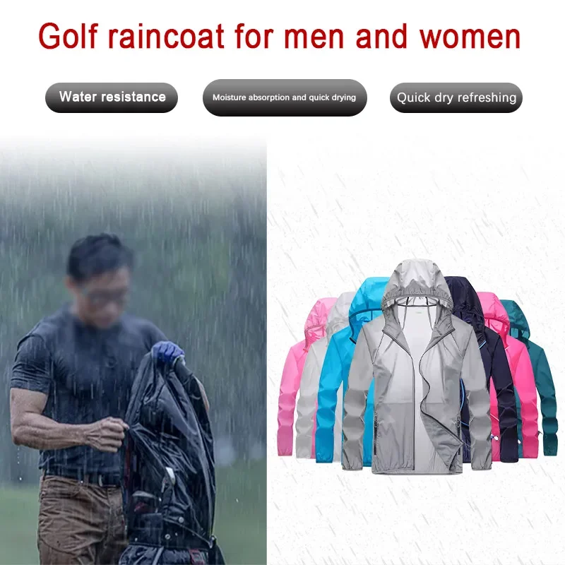 Capa de chuva de golfe jaqueta - Cycling Gear For Men avaliação e preço