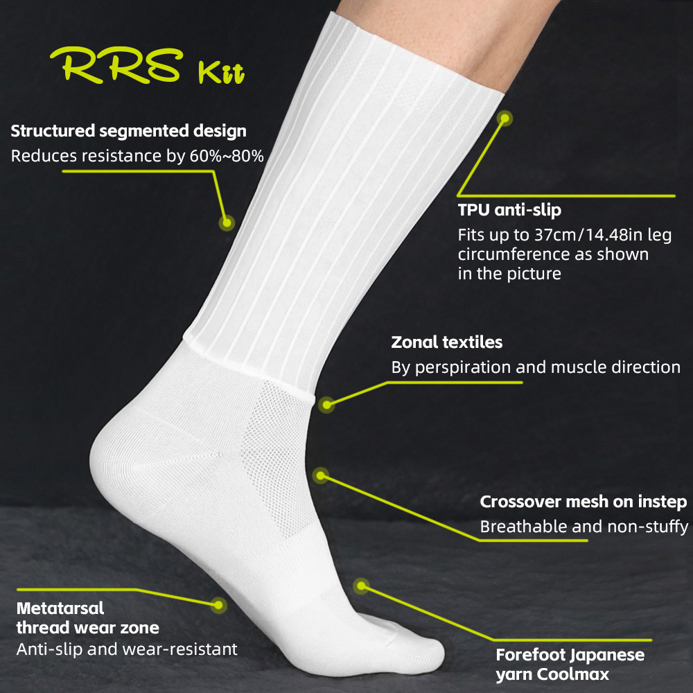 Rrskit meias aerodinâmicas par - Cycling Gear For Men avaliação e preço
