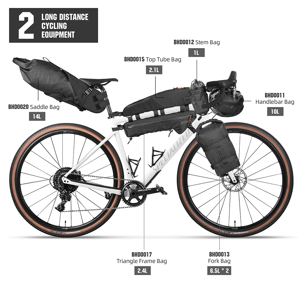 Rhinowalk bicicleta equipament - Cycling Gear Needed avaliação e preço