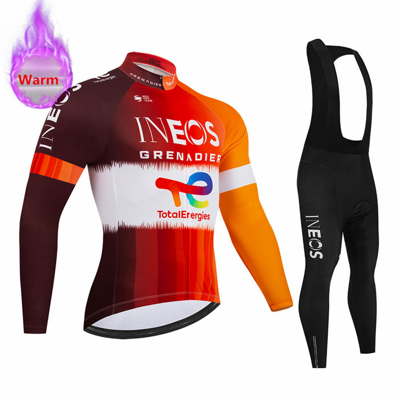Conjunto de Jersey Térmico de  - Cycling Gear Clothing avaliação e preço